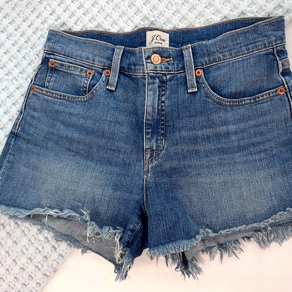 Jcrew Cut-off Jean Shorts